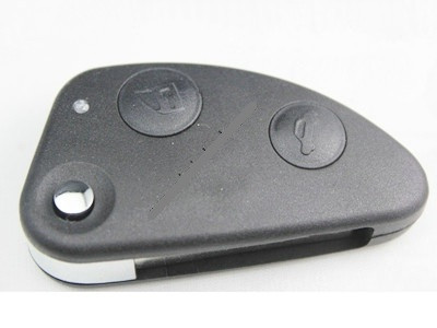 Alfa Romeo 2-button flip remote key shell