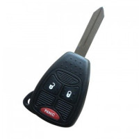 2+1 Button Remote Head Key for Chrysler Dodge Jeep
