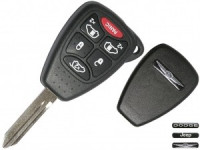 5+1 Button Remote Head Key for Chrysler Dodge Jeep