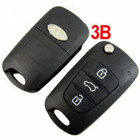 Kia Sportage modified flip remote key shell 3 button 